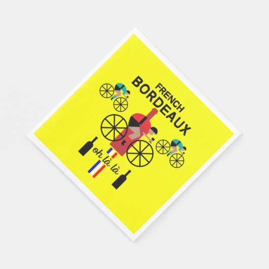 Bordeaux Wine Servet (Hoek)