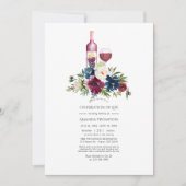 Bordeaux Wine Tasting Celebration of Life Photo Kaart (Voorkant)