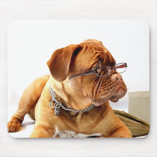 Bordeauxdog Muismat (Voorkant)