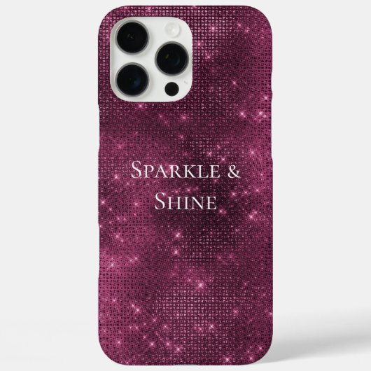 bordeauxrode sprankeling Case-Mate iPhone case (Achterkant)