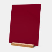 Bordeauxrood Acryl Bord (Hoek)