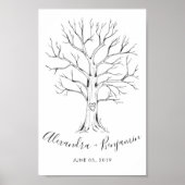 Bordeboom Guestbook Hand Drawn Poster (Voorkant)