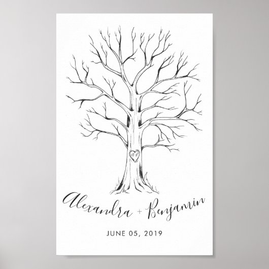 Bordeboom Guestbook Hand Drawn Poster (Voorkant)