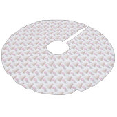 Bordeboom Imitatie Linnen Kerstboom Kleed (Gekanteld)