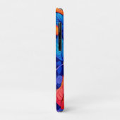 Bordeelstijl: Vibrant Leaf Patterns Case-Mate iPhone Case (Achterkant/links)
