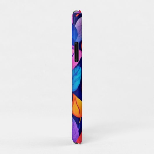 Bordeelstijl: Vibrant Leaf Patterns Case-Mate iPhone Case (Achterkant/rechts)