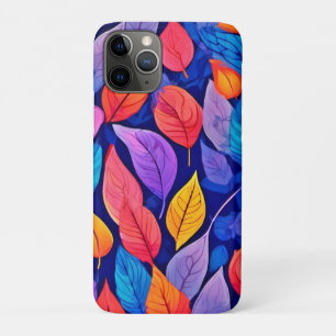 Bordeelstijl: Vibrant Leaf Patterns Case-Mate iPhone Case