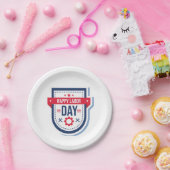 Borden & Bowls Dag van de Arbeid Papieren Bordje (Feest)