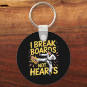Borden Breken Geen Harten Training Sparring Sleutelhanger (Voorkant)