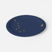 Borden, feest, sport, Alaska Papieren Bordje (Gekanteld)