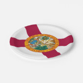 Borden, feest, sport, Florida Papieren Bordje (Gekanteld)