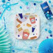 Borden Filmnacht Papieren Bordje (Feest)