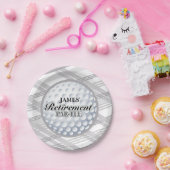 Borden Golf Retirement Party Papieren Bordje (Feest)