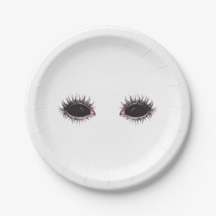Borden Halloween Eyes Papieren Bordje