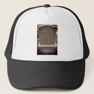 BORDEN Headstone - Lizzie Borden Dogs Trucker Pet