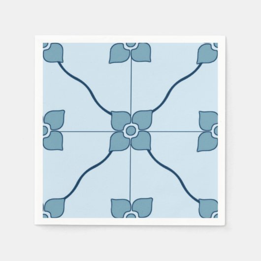 Borden in het Lissabon-document Servetten (Voorkant)