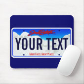 Borden in South Dakota mt Rushmore Muismat (Met muis)