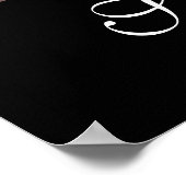 Borden/kersen, lemonen, druiven, artisjokken poster (Hoek)