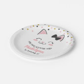 Borden keukenpapier papieren bordje (Gekanteld)