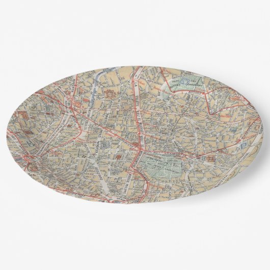 Borden koppelen papieren bordje (Gekanteld)