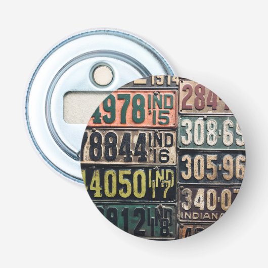 Borden  licentie button flesopener (Voorkant)