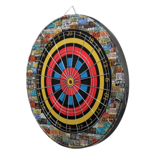 Borden  licentie dartbord (Voorkant Rechts)