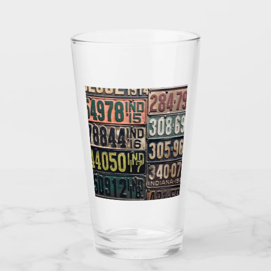 Borden  licentie glas (Voorkant)