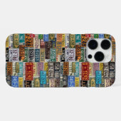 Borden licentie iPhone hoesje (Achterkant horizontaal)