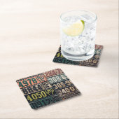 Borden  licentie kartonnen onderzetters (Insitu)