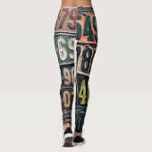 Borden  licentie leggings (Achterkant)