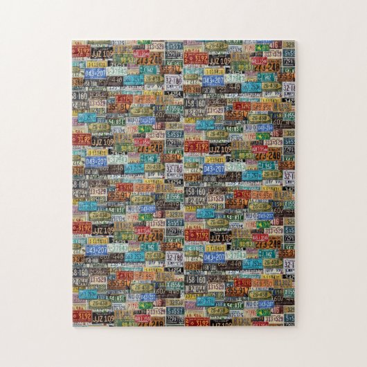 Borden  licentie legpuzzel (Verticaal)