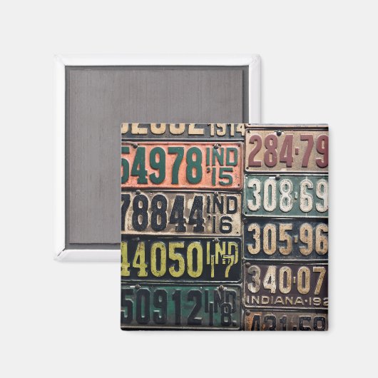 Borden  licentie magneet (Voorkant / Achterkant)