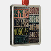 Borden  licentie metalen ornament (Rechts)