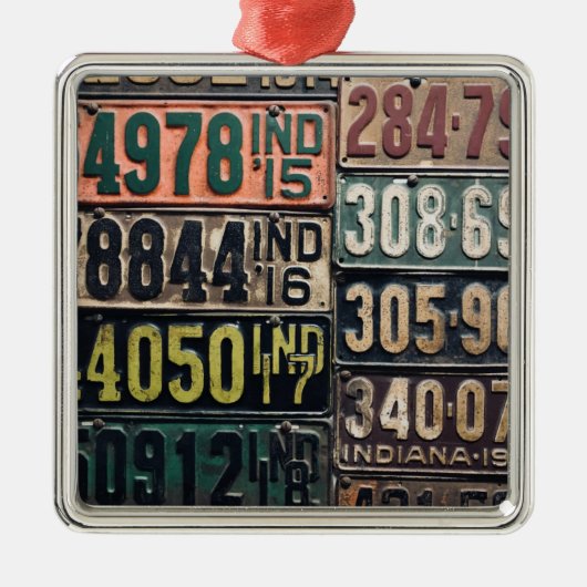 Borden  licentie metalen ornament (Voorkant)