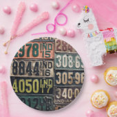 Borden licentie papieren bordje (Feest)