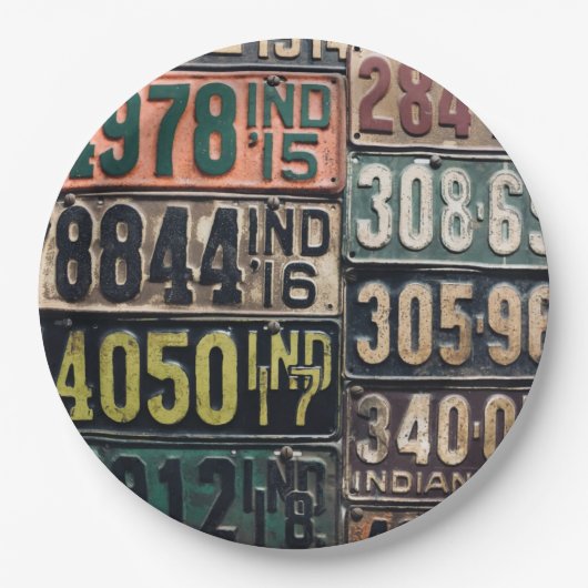 Borden licentie papieren bordje (Voorkant)