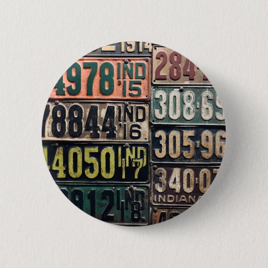 Borden licentie ronde button 5,7 cm (Voorkant)