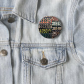 Borden licentie ronde button 5,7 cm (In situ)