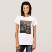 Borden  licentie t-shirt (Voorkant volledig)