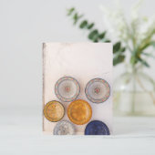 "BORDEN, MAROKKO" REISFOTOGRAFIE BRIEFKAART (Staand voorkant)