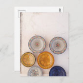 "BORDEN, MAROKKO" REISFOTOGRAFIE BRIEFKAART (Voorkant / Achterkant)