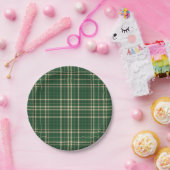 Borden met kerstrandnummer 04-PAPIER Papieren Bordje (Feest)