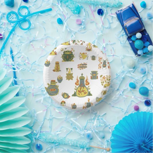  Borden met kunstpapier Papieren Kommen (Feest)