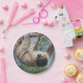 Borden met sleufpapier papieren bordje (Feest)