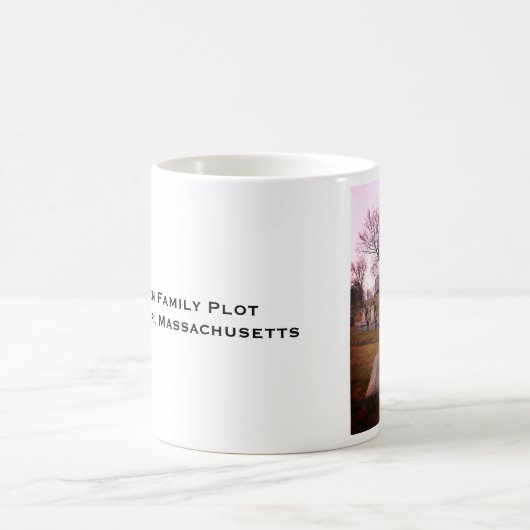 Borden Monument, Herfst River, MA - A.J. Borden Koffiemok (Center)