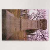 Borden Monument, Herfst River, MA - A.J. Borden Legpuzzel (Horizontaal)