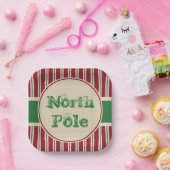 Borden Noordpoolpapier Papieren Bordje (Feest)