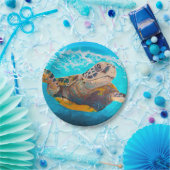 Borden onderwaterpapier papieren bordje (Feest)