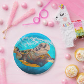 Borden onderwaterpapier papieren bordje (Feest)