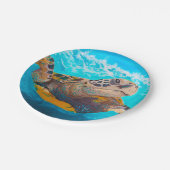 Borden onderwaterpapier papieren bordje (Gekanteld)